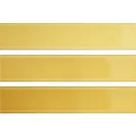 Express Levering Gele Wandtegel Quintessenza Tinte Giallo Lucido 5x25 cm