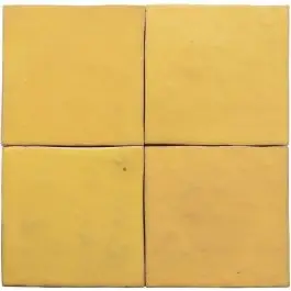 Beperkte Voorraad Wandtegel Marrakech Zellige Geel 10x10 cm