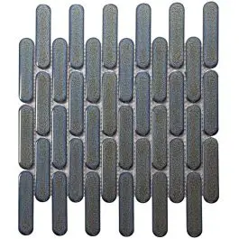 Finale Uitverkoop The Mosaic Factory Sevilla Oval Finger Grey Blue Speckle