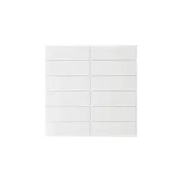 The Mosaic Factory Barcelona White Glossy 4,5x14,5 cm Gereduceerde Prijs