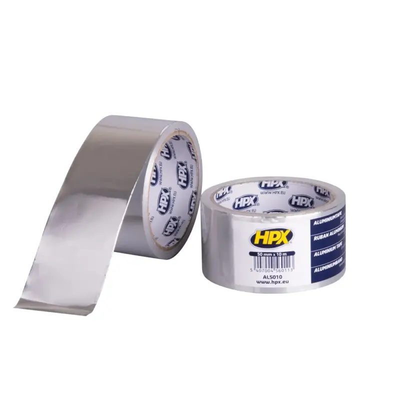 Goedkoop HPX Tapes Aluminium Tape 10 mtr-Per Stuk - 50 MM