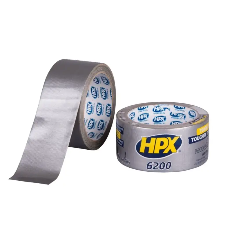 HPX Tapes Pantsertape Zilver 10 mtr-Per Stuk - 48 MM Betrouwbaar