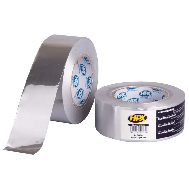 HPX Tapes Aluminium Tape 50 mtr-Per Stuk - 50 MM Must-Have