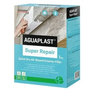 Aguaplast Super Repair Sneldrogend All-Round Buitenvulmiddel-1 KG Merkproduct