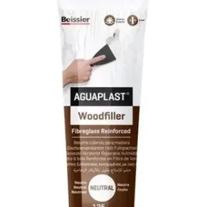 Aguaplast Woodfiller Neutraal-125 ML - Wit Exclusieve Aanbieding