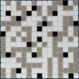 The Mosaic Factory Amsterdam Basic White Grey Black Mix Weekendaanbieding