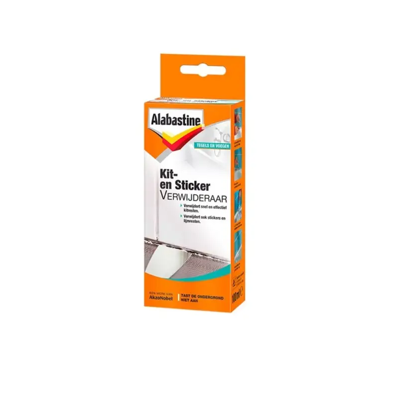 Alabastine Kit- en Sticker Verwijderaar-100 ML Laatste Kans