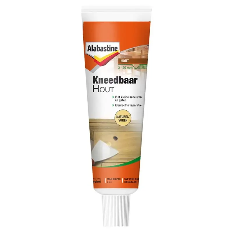 Alabastine Kneedbaar Hout-75 GR - Naturel Flitsaanbieding