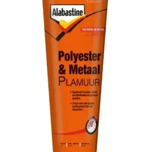 Gratis Retour Alabastine Polyester & Metaal Plamuur-125 ML