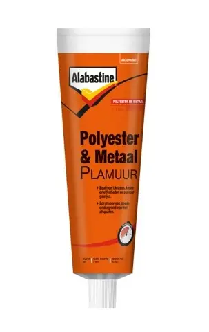 Gratis Retour Alabastine Polyester & Metaal Plamuur-125 ML