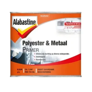 Alabastine Polyester & Metaal Primer Grijs-250 GR Fabrieksprijs