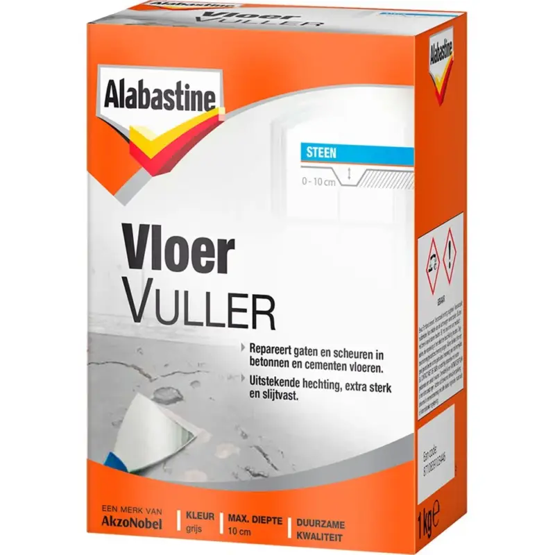 Alabastine Vloervuller-1 KG Fabrieksprijs
