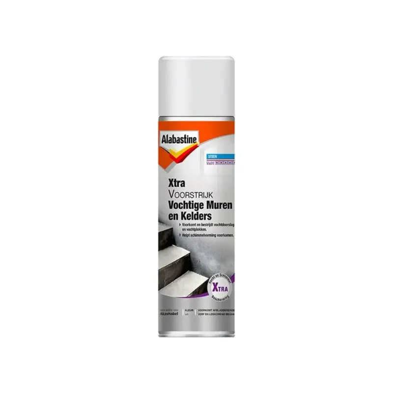Alabastine Voorstrijk Xtra Vochtige Muren En Kelder-500 ML Seizoensaanbieding