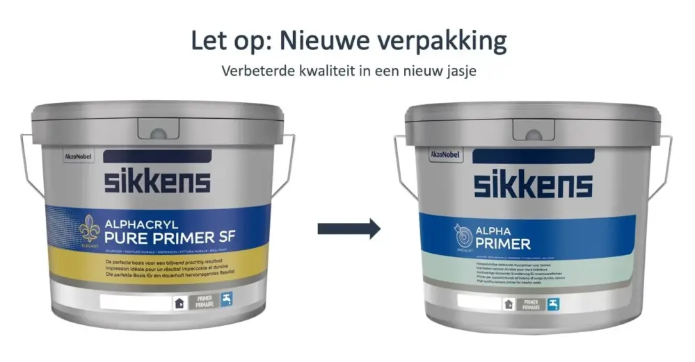 Sikkens Alphacryl Pure SF Primer-5 LTR - Wit Flitsaanbieding