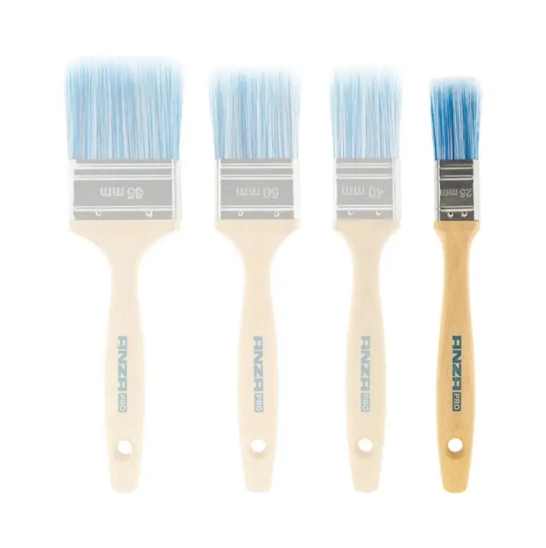 Anza Pro Super Soft Platte Kwast-1 inch - 2,7 cm Hete Deal