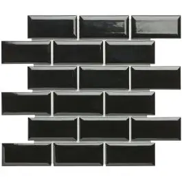 Korting The Mosaic Factory Paris Metro Black Glossy