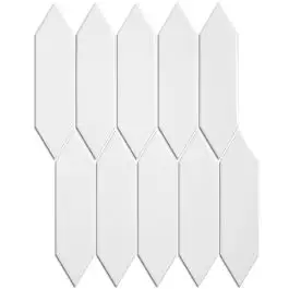 The Mosaic Factory Paris Picket White Glossy Gereduceerde Prijs