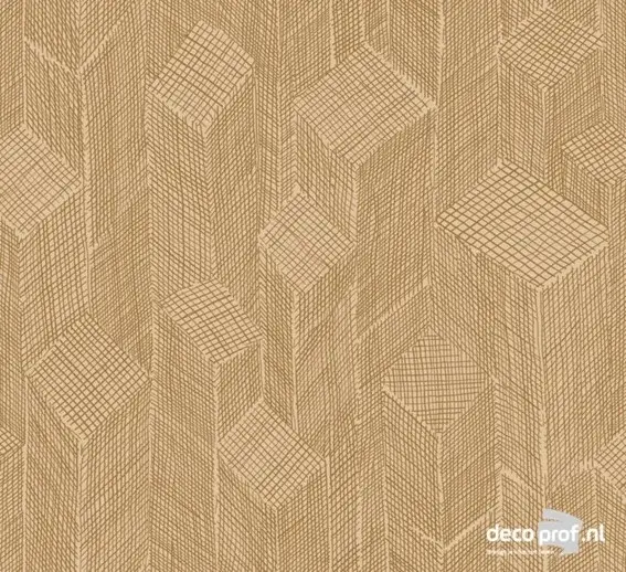 Arte Cameo Behang Shibam 66012-1 Rol - 70 cm x 8,5 mtr Aanbieding