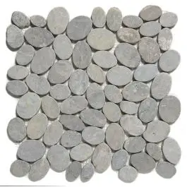 Exclusieve Aanbieding The Mosaic Factory Natural Stone Marmer Kiezel Grijs
