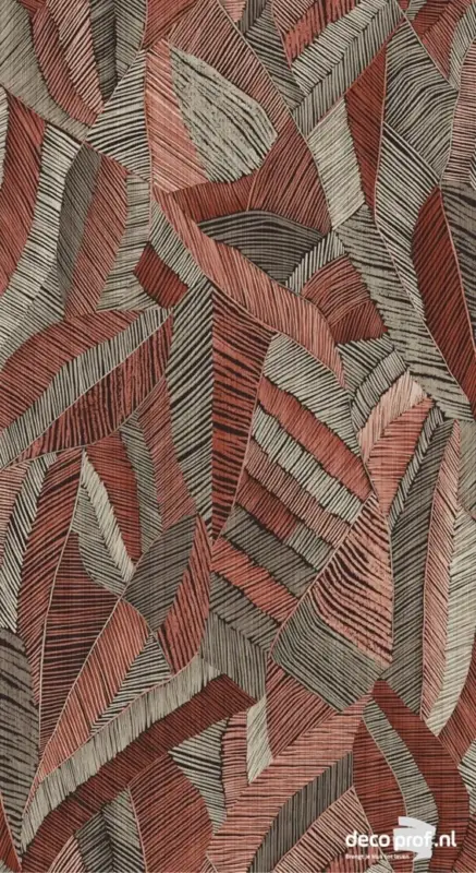 Superprijs Arte Essentials Les Tricots Behang Chintz 73101-Per meter - 100 cm breed