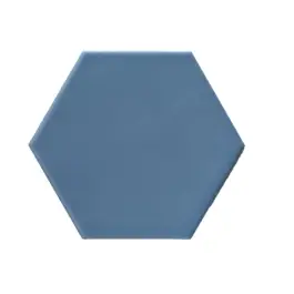 Terre d'Azur Hexagonale Blauw 15x17 cm F50 Laatste Versie