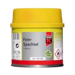Direct Verzonden Auto-K 2K Staalplamuur Fijn inclusief Verharder-250 GR