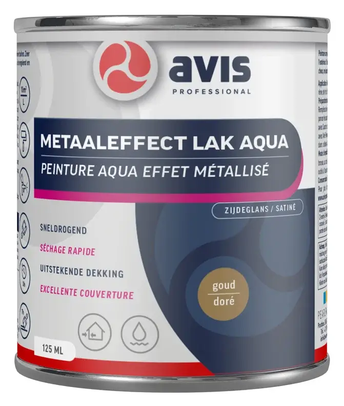 Superprijs Avis Metaaleffect Lak Aqua-125 ML - Goud
