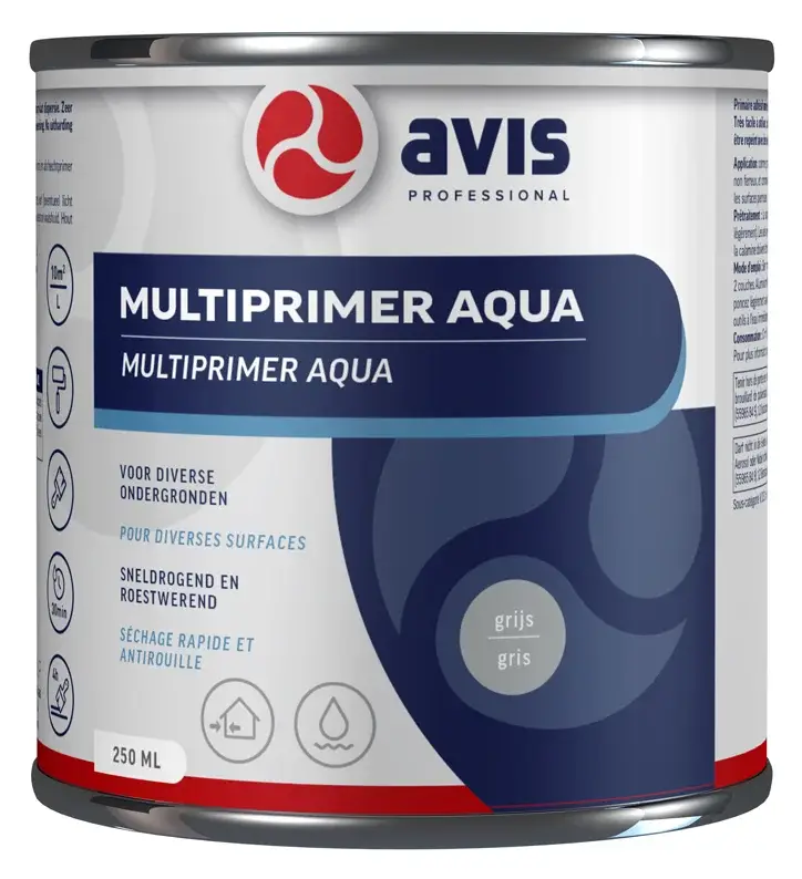 Avis Aqua Multiprimer Grijs-250 ML Goedkoop