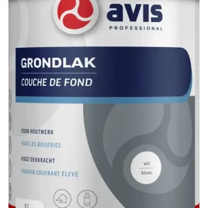 Betrouwbaar Avis Grondlak Wit-1 LTR - Wit