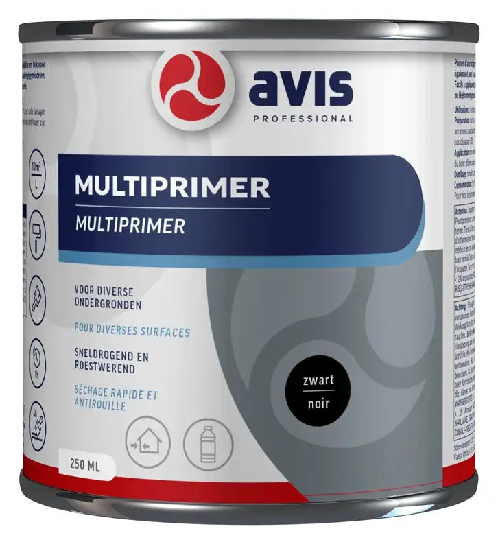 Avis Multiprimer Zwart-250 ML Meest Verkocht
