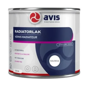 Meest Verkocht Avis Radiatorlak Wit RAL 9016-500 ML