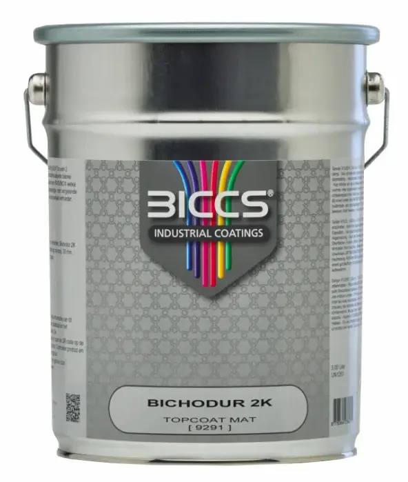 Biccs Bichodur 2K Topcoat Mat Blank-1 LTR Gecertificeerd