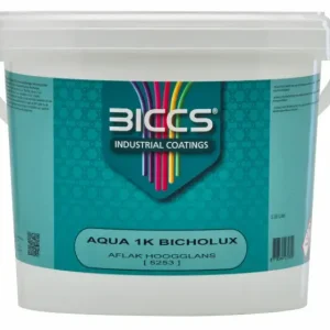 Voordeelprijs Biccs Bicholux Aqua 1K Aflak Hoogglans-1 LTR - Kleur