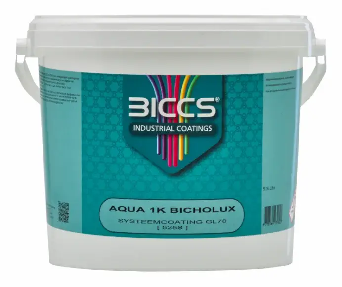 Populair Biccs Bicholux Aqua 1K Systeemcoat 70% Glans-1 LTR - Kleur