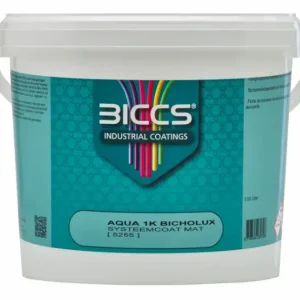 Biccs Bicholux Aqua 1K Systeemcoat Mat-1 LTR - Kleur Nu Kopen