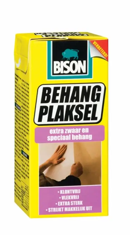 Bison Behangplaksel Extra Zwaar en Speciaal behang-200 GR Bestel Nu