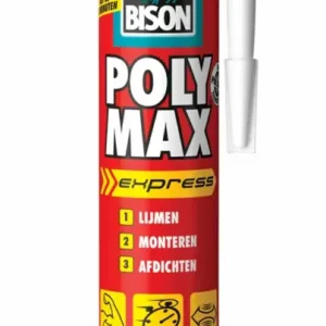 Nu Kopen Bison Polymax Express-425 GR - Wit