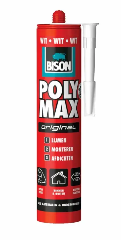 Koop Online Bison Polymax Original-425 GR - Wit