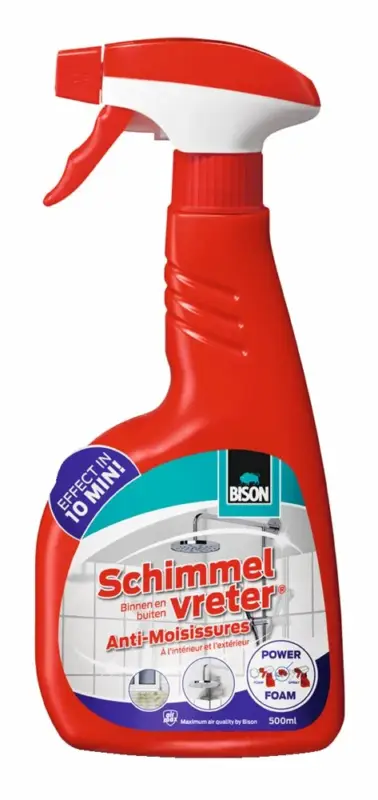 Bison Schimmelvreter Foam & Spray-500 ML Hoge Kwaliteit