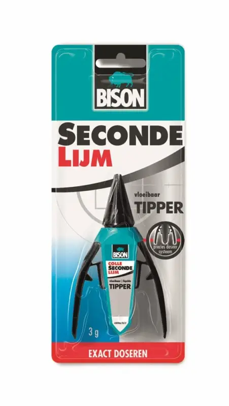 Alleen Vandaag Bison Secondelijm Vloeibaar Tipper-3 GR