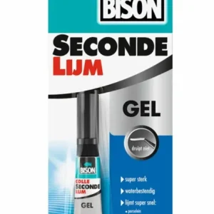 Flitsaanbieding Bison Secondelijm Gel-3 GR