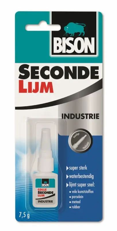 Meest Verkocht Bison Secondelijm Industrie-7,5 GR