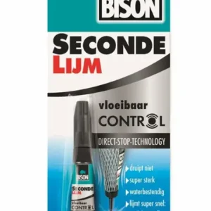Bison Secondelijm Vloeibaar Control-3 GR Bestseller
