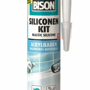Betrouwbaar Bison Siliconenkit Acrylbaden-300 ML - Wit