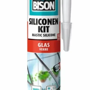 Bison Siliconenkit Glas-300 ML - Transparant Korting