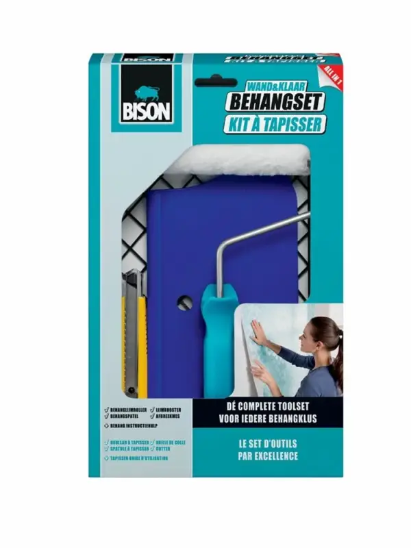 Tijdelijk Beschikbaar Bison Wand&Klaar Behangset-1 SET