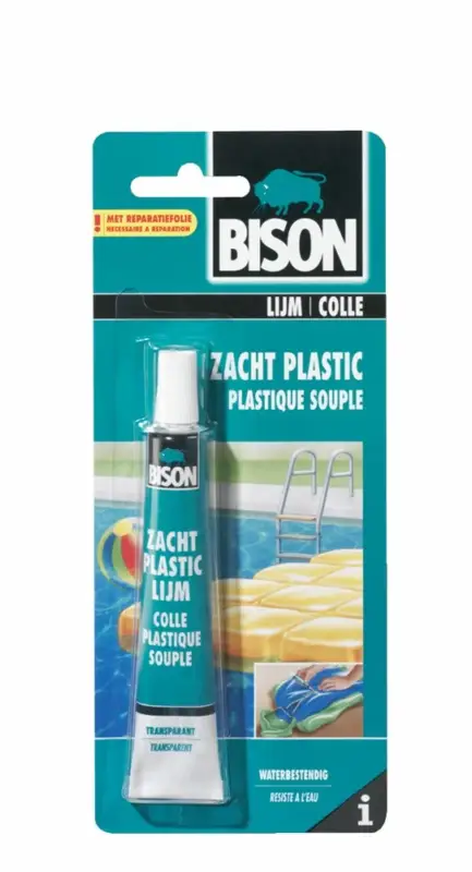 Bison Zacht Plastic Lijm-20 ML Laatste Versie