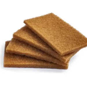 Laatste Versie Trae-lyx Boenpad Bruin-5 ST - 9 x 15 cm