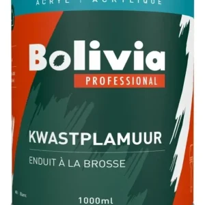 Bolivia Aqua Kwastplamuur-1 LTR Actieprijs