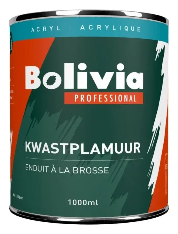 Bolivia Aqua Kwastplamuur-1 LTR Actieprijs